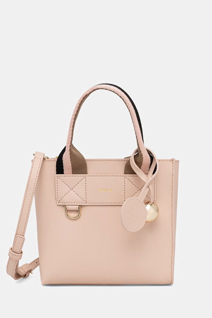 Furla geantă crossbody pentru femei, din piele Divide It Mini Tote