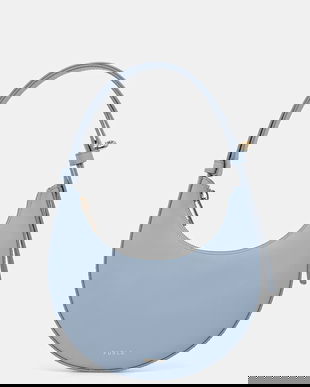 Furla geantă croissant pentru femei, din piele Deliza Mini Shoulder Bag