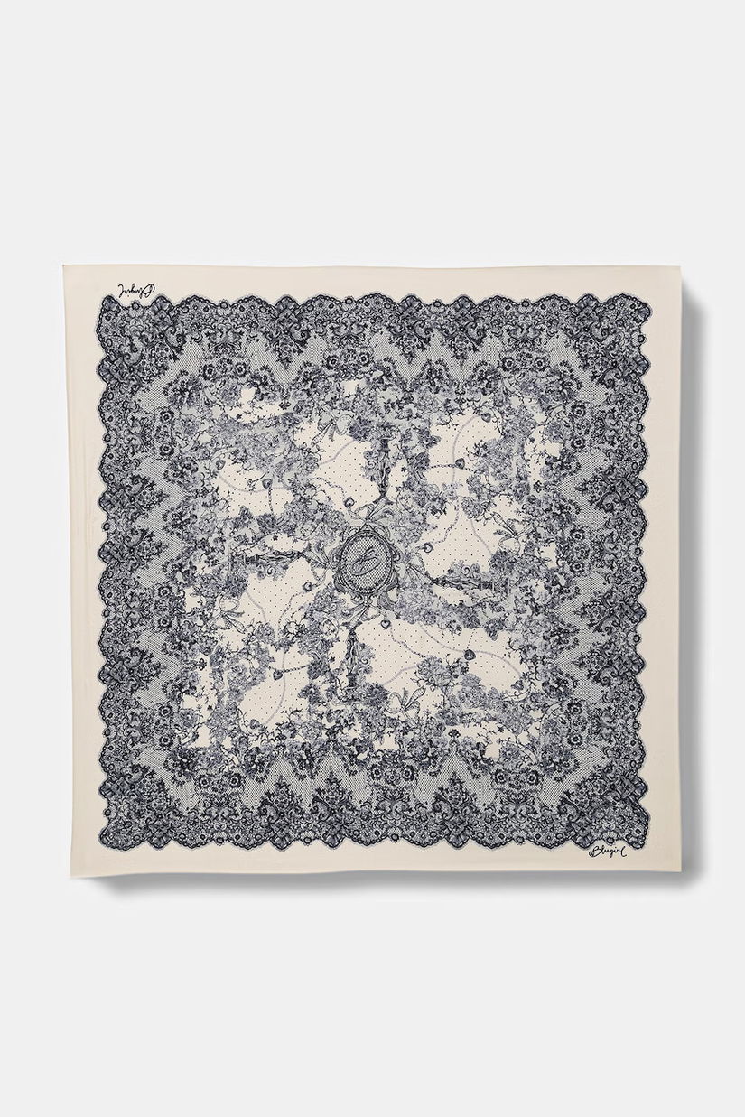 blugirl Blumarine eșarfă pentru femei, din mătase