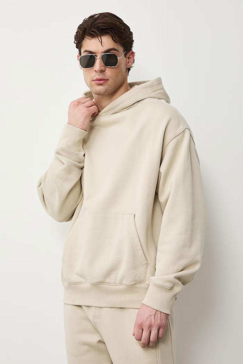 Medicine hanorac cu glugă pentru bărbați, din bumbac