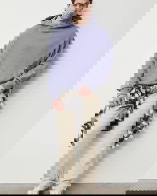 Medicine hanorac cu glugă pentru bărbați, din bumbac