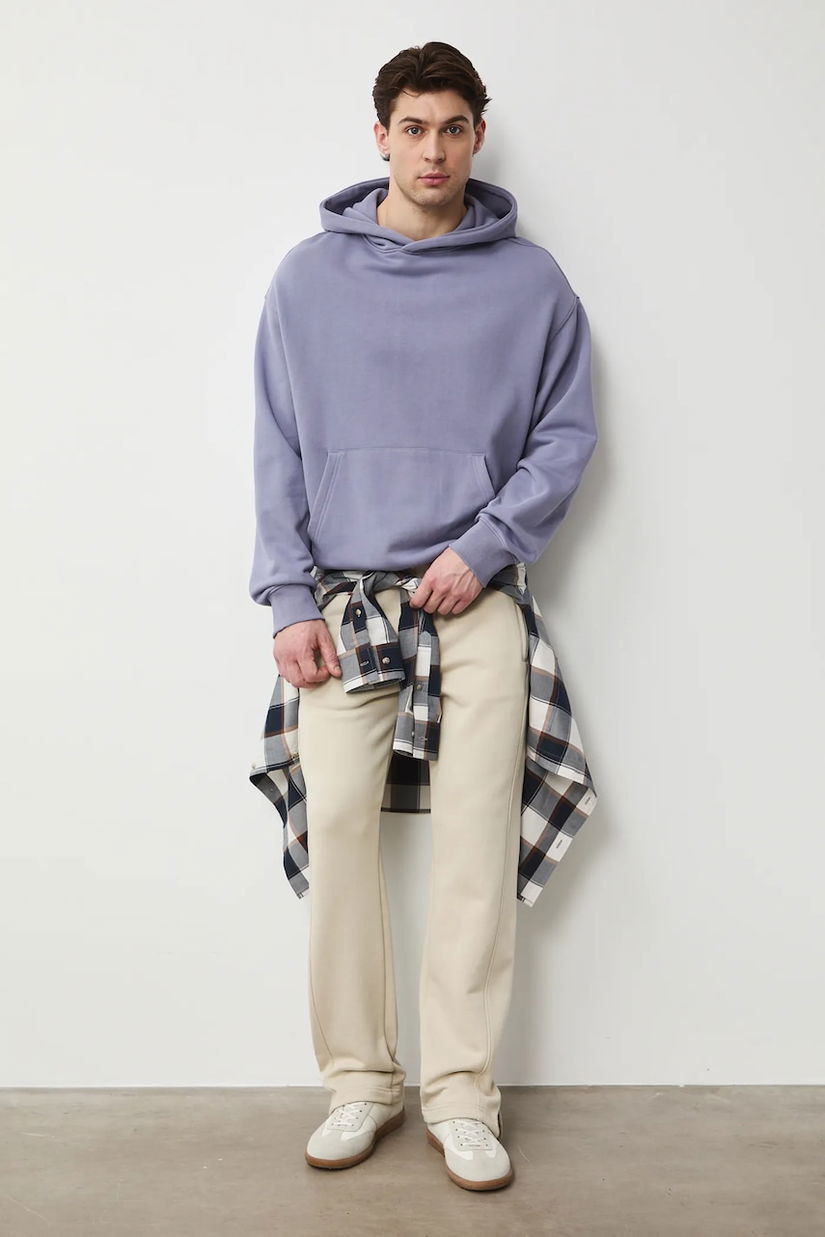 Medicine hanorac cu glugă pentru bărbați, din bumbac