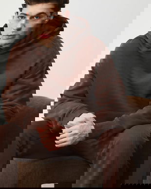 Medicine hanorac cu glugă pentru bărbați, din bumbac