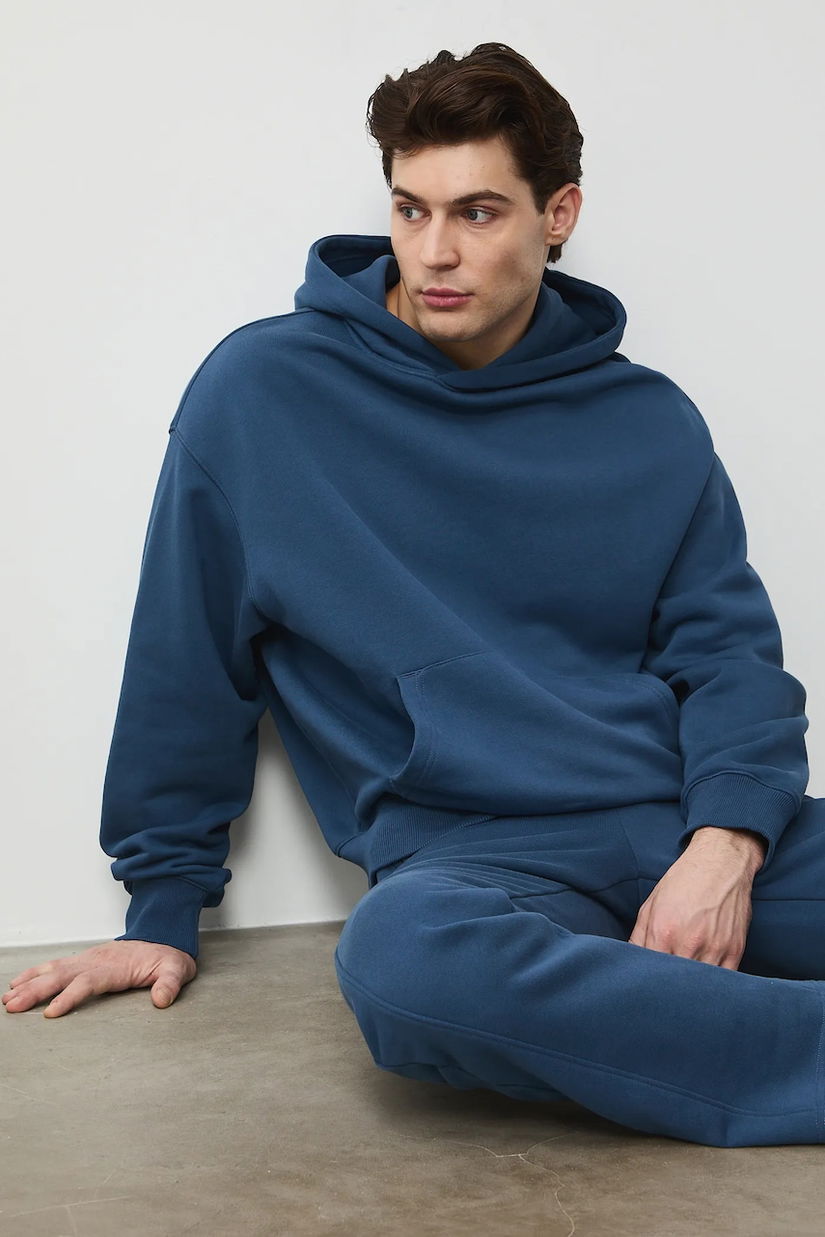 Medicine hanorac cu glugă pentru bărbați, din bumbac