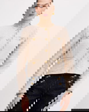 Luisa Spagnoli jachetă de damă din bumbac Vasari