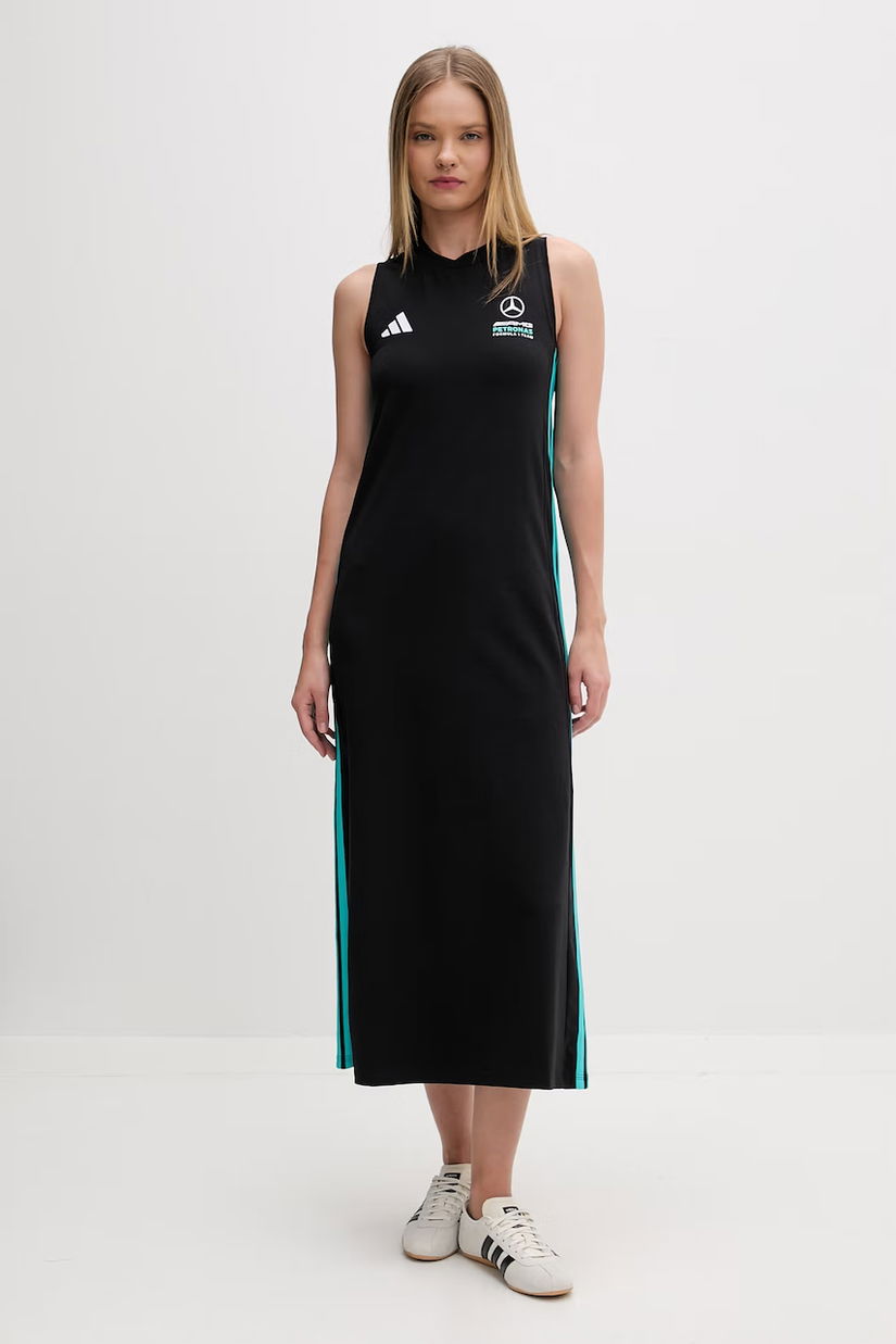 Adidas rochie sport, din bumbac cu elastan x Mercedes