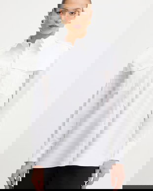 Karl Lagerfeld cămașă pentru femei, din bumbac