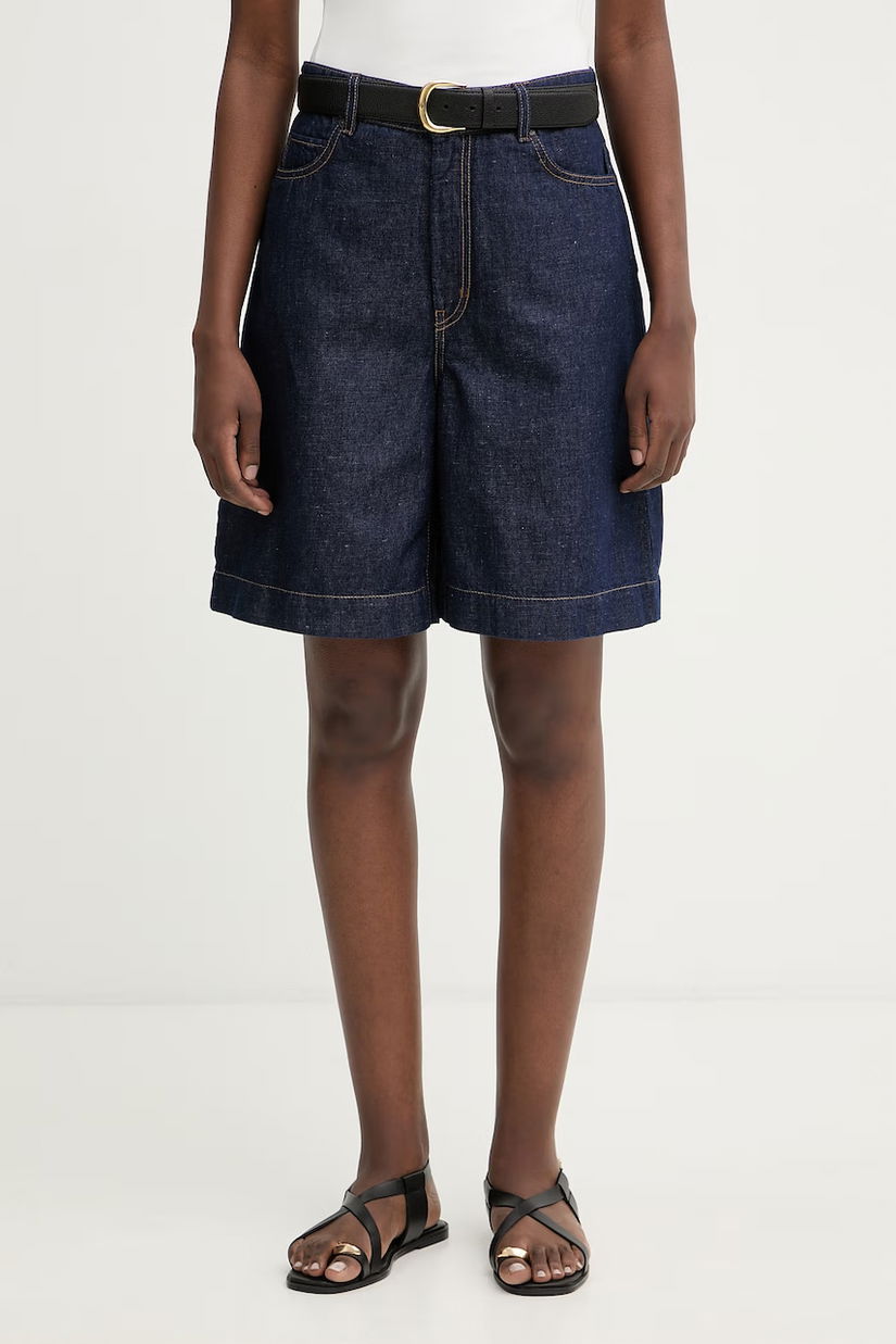 Weekend Max Mara pantaloni scurți pentru femei, din denim OZONO