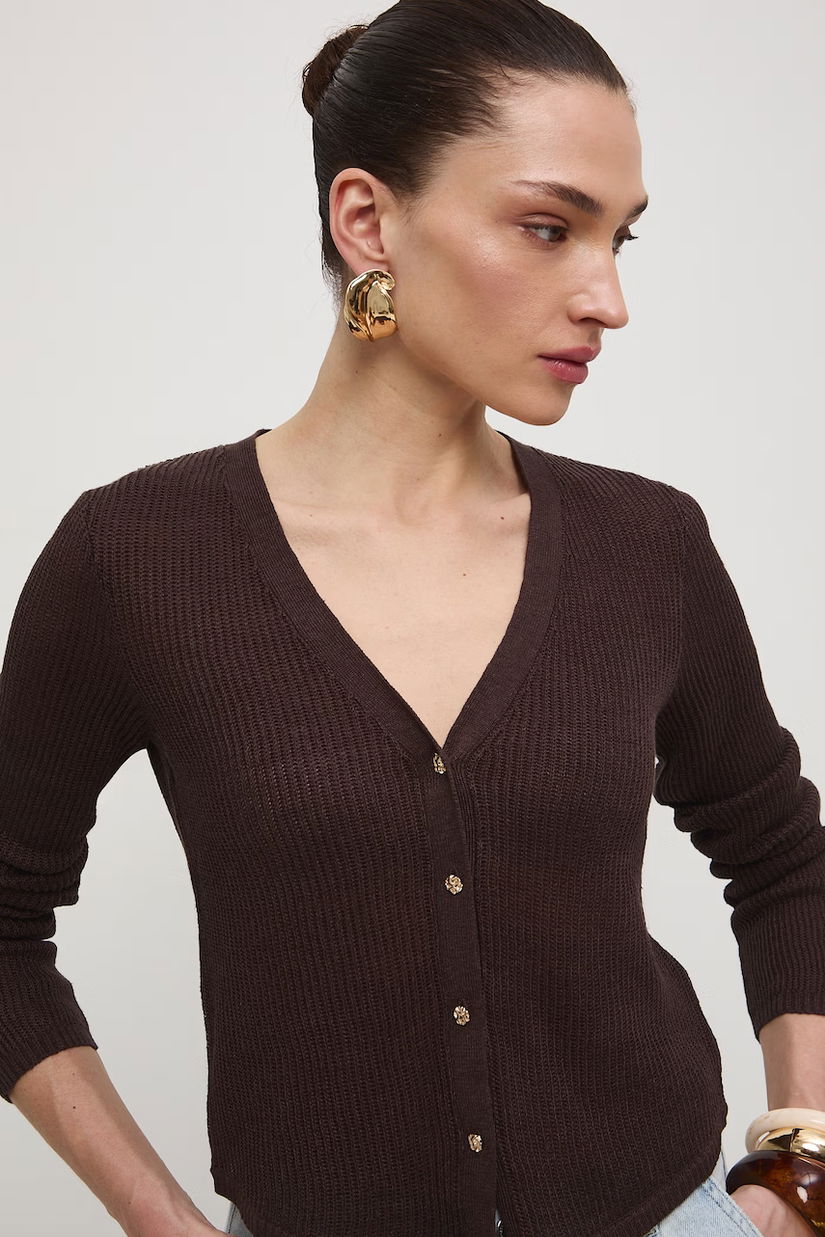 Medicine cardigan pentru femei, din in