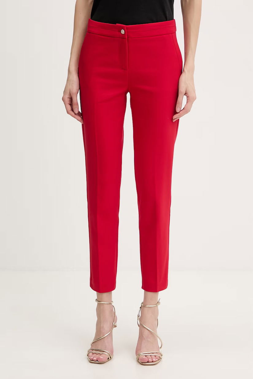 Morgan pantaloni pentru femei, cu bumbac