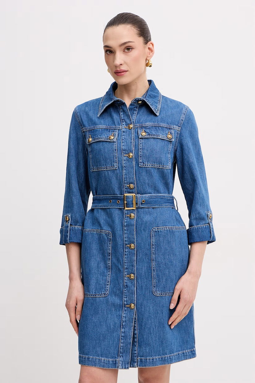 Luisa Spagnoli rochie din bumbac Passetto