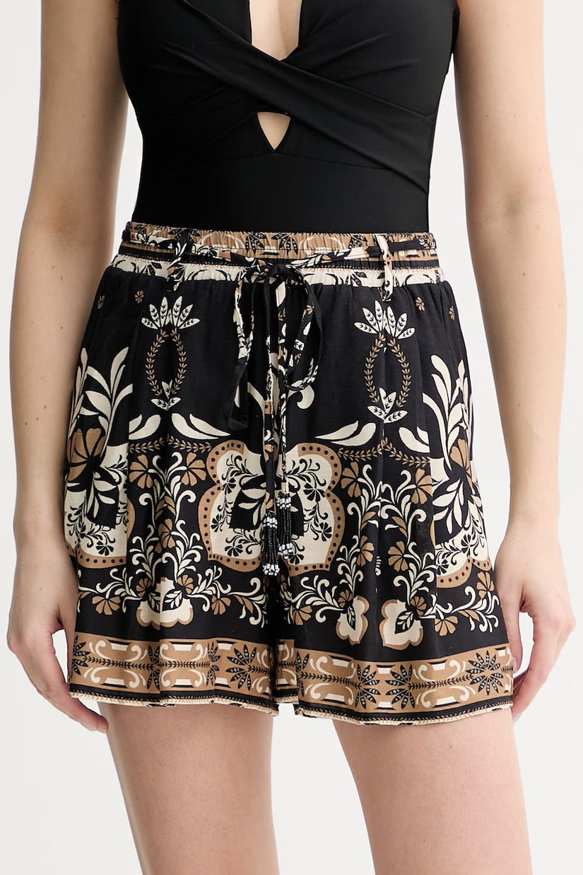 Twinset pantaloni scurți pentru femei, cu in