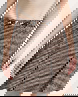 Morgan fustă cu vâscoză