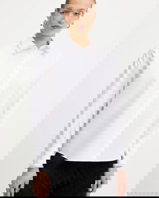 Karl Lagerfeld cămașă pentru femei, din bumbac