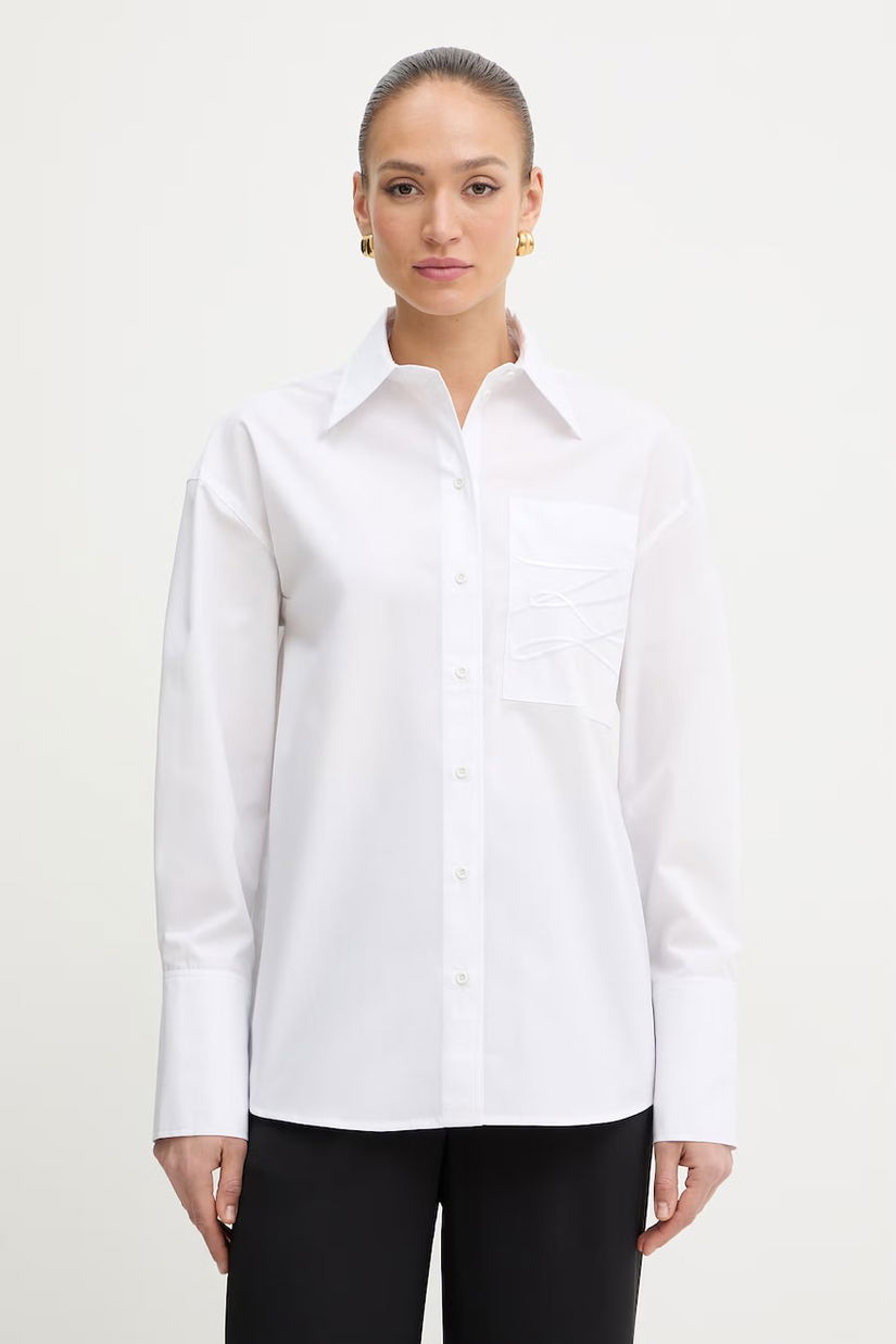 Karl Lagerfeld cămașă pentru femei, din bumbac