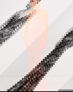 Elisabetta Franchi rochie lenjerie intimă cu vâscoză