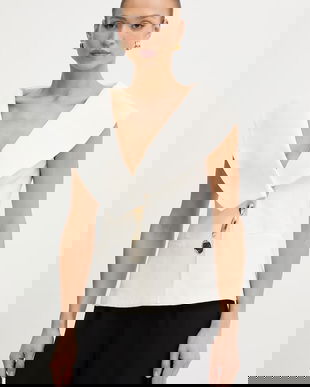 Simona Corsellini vestă pentru femei, cu vâscoză