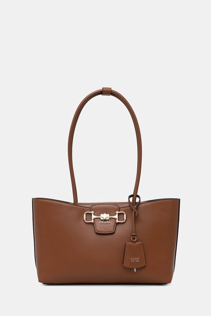 Guess tote bag feminină cu imitație de piele JANIE