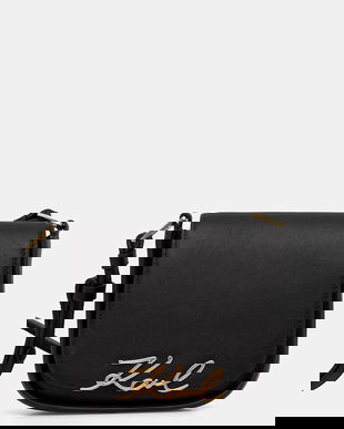 Karl Lagerfeld poștaș de damă cu imitație de piele K/SIGNATURE