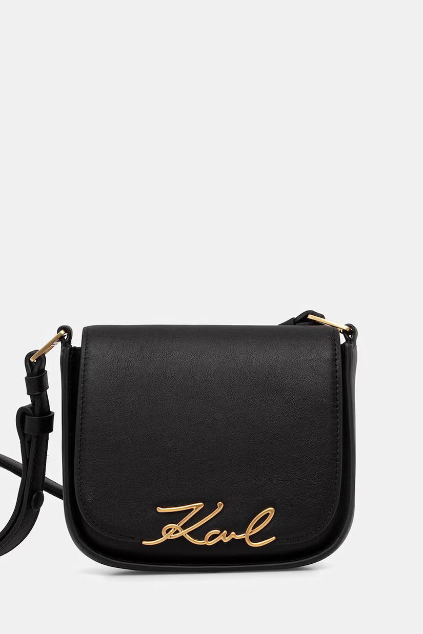 Karl Lagerfeld poștaș de damă cu imitație de piele K/SIGNATURE