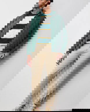 Medicine pantaloni chinos pentru bărbați, din bumbac cu elastan