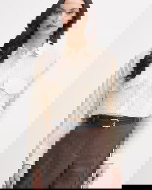 United Colors of Benetton cămașă pentru femei, cu bumbac