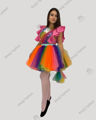 Rochie Unicorn Multicolor Adult