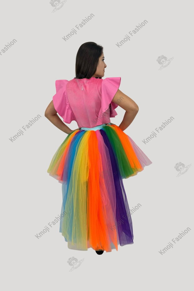 Rochie Unicorn Multicolor Adult