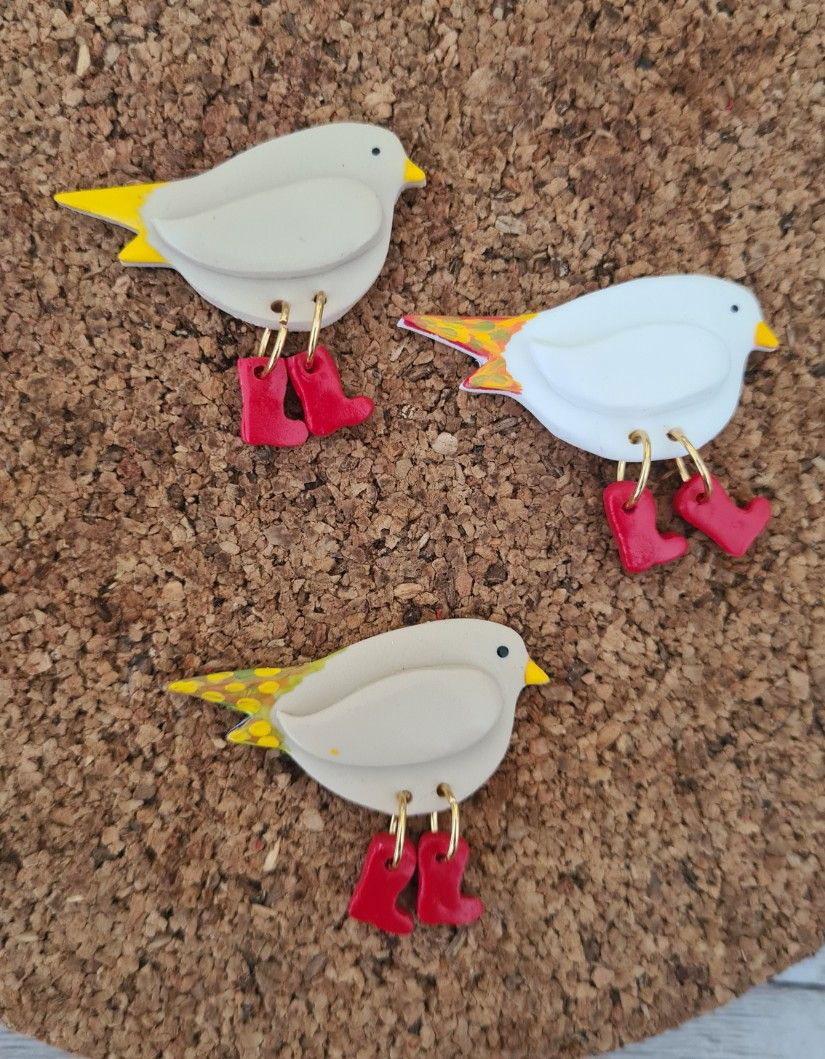 Brosa vrabiuta cu ghete