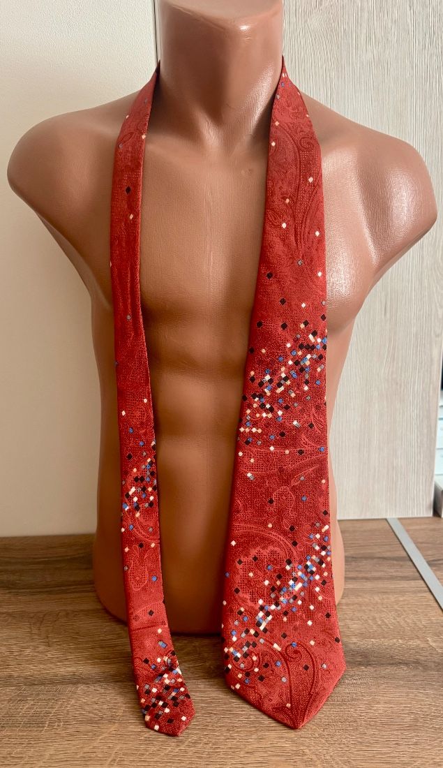 CRAVATA DE COLECTIE PIERRE CARDIN ORIGINALA MATASE NATURALA