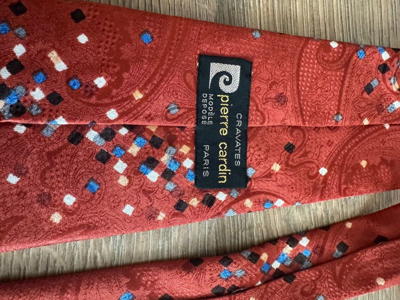 CRAVATA DE COLECTIE PIERRE CARDIN ORIGINALA MATASE NATURALA