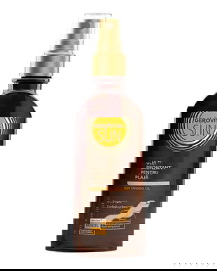 Ulei Bronzant pentru Plaja - Gerovital Sun Tanning Oil, 150 ml