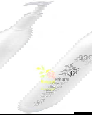 Gel de Dus Natural cu Rodie si Ceai Verde - Eco Cosmetics Natural Shower Gel, 500 ml