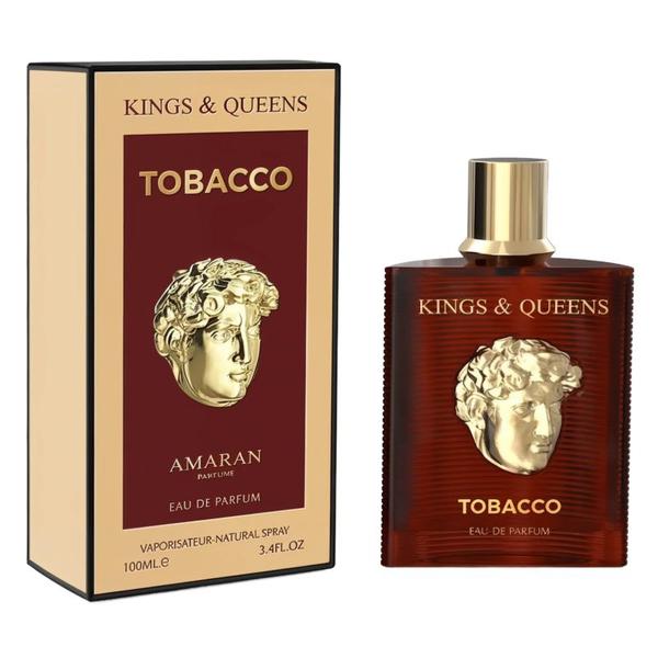 Apa de Parfum Unisex - Amaran Kings &amp; Queens Tobacco, 100 ml