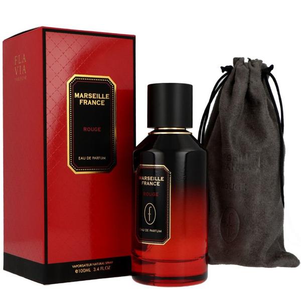 Apa de Parfum Unisex - Flavia Marseille France Rouge Eau de Parfum, 100 ml