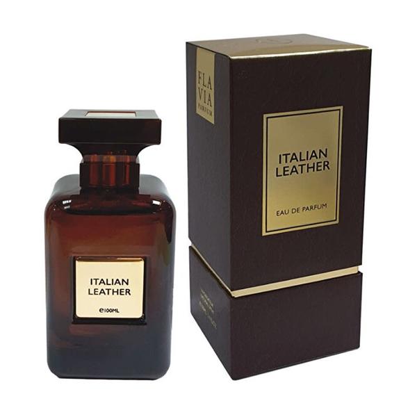 Apa de Parfum Unisex - Flavia Italian Leather Eau de Parfum, 100 ml