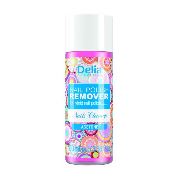 Dizolvant pentru Lac de Unghii Hibrid Delia Cosmetics, 100ml