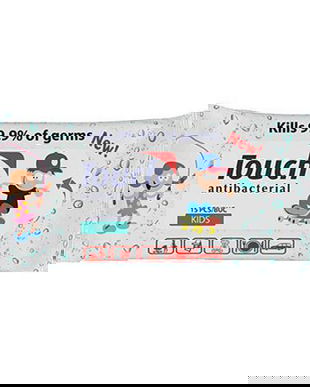 Servetele Umede Antibacteriene Kids Touch Sarah, 15 buc