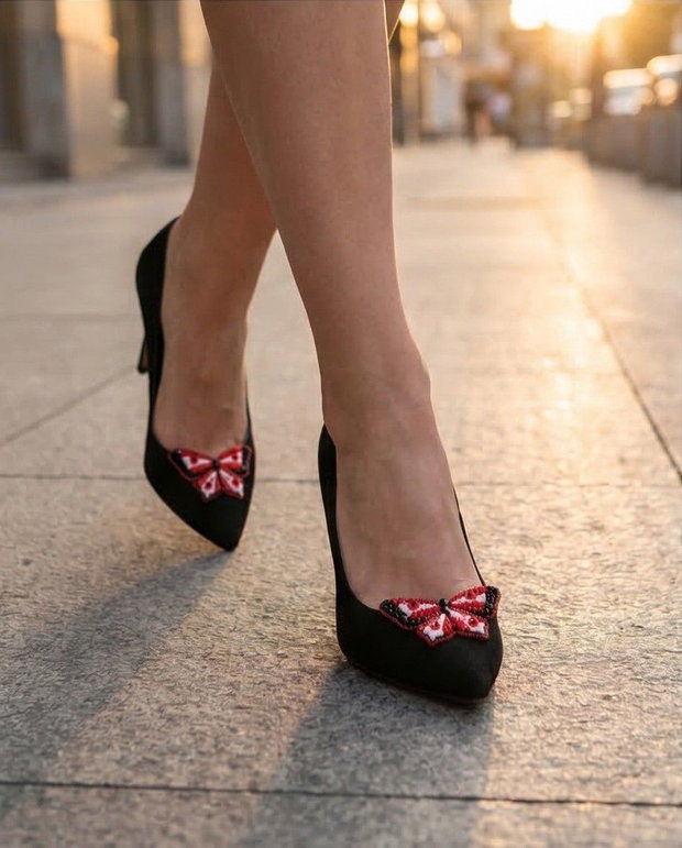 Accesorii pentru pantofi - Fluturi - Tradițional Românesc