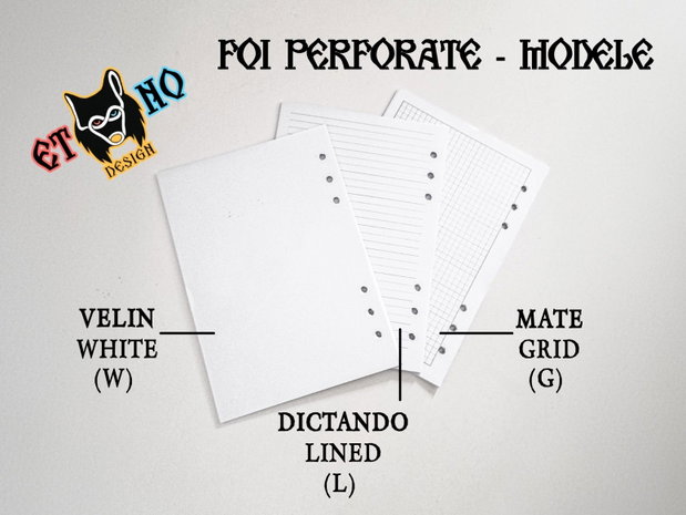 CAIET MECANIC A5 cu Refill Rezerve Foi - Peisaj Drum sub Bolta Copacilor