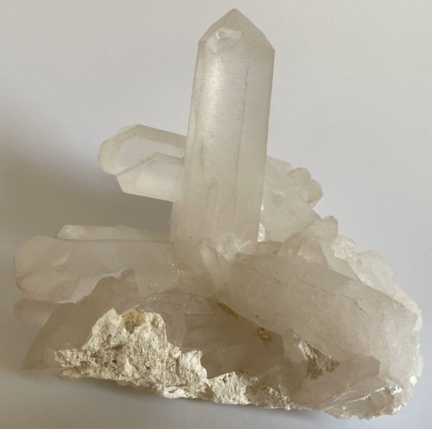 Cuart Transparent (Cristal de Stanca) - Cluster piatra semipretioasa
