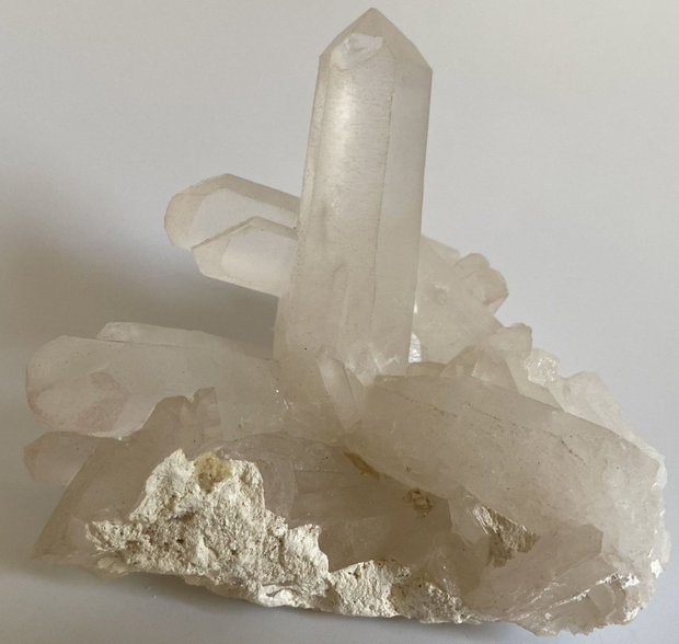 Cuart Transparent (Cristal de Stanca) - Cluster piatra semipretioasa