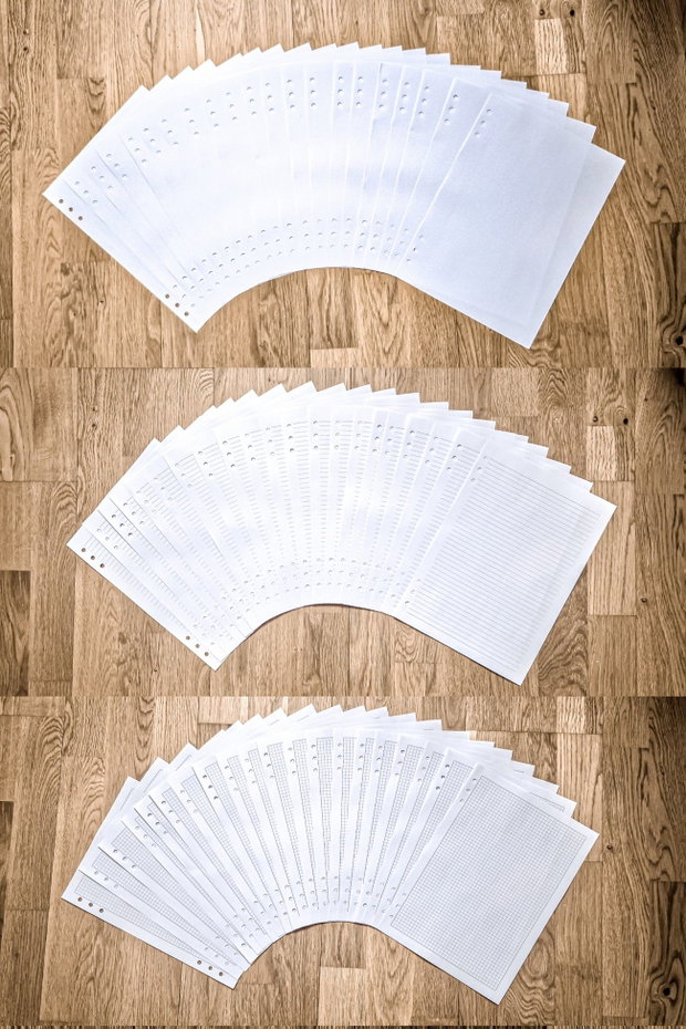 FOI PERFORATE A4 - Set 20 Rezerve Caiete Mecanice Ethnoloop