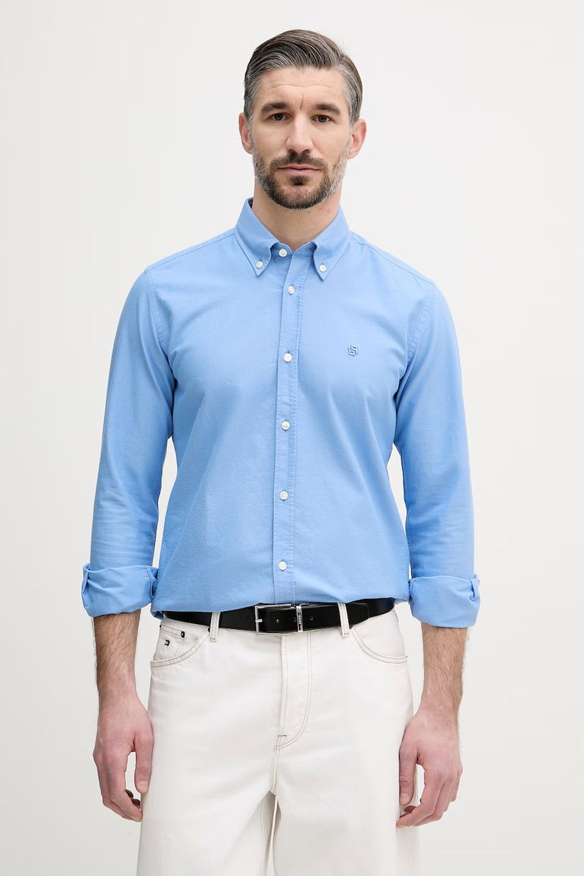 BOSS cămașă oxford pentru bărbați, din bumbac ROAN