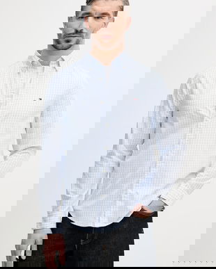 Tommy Hilfiger cămașă pentru bărbați, din bumbac