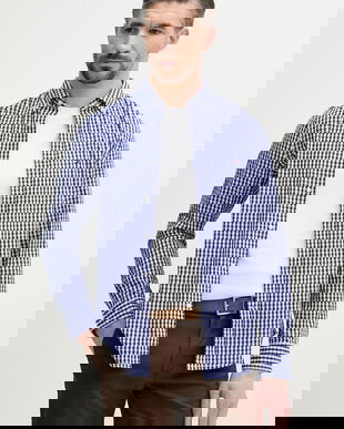 Tommy Hilfiger cămașă pentru bărbați, din bumbac