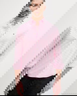 Tommy Hilfiger cămașă pentru bărbați, din bumbac