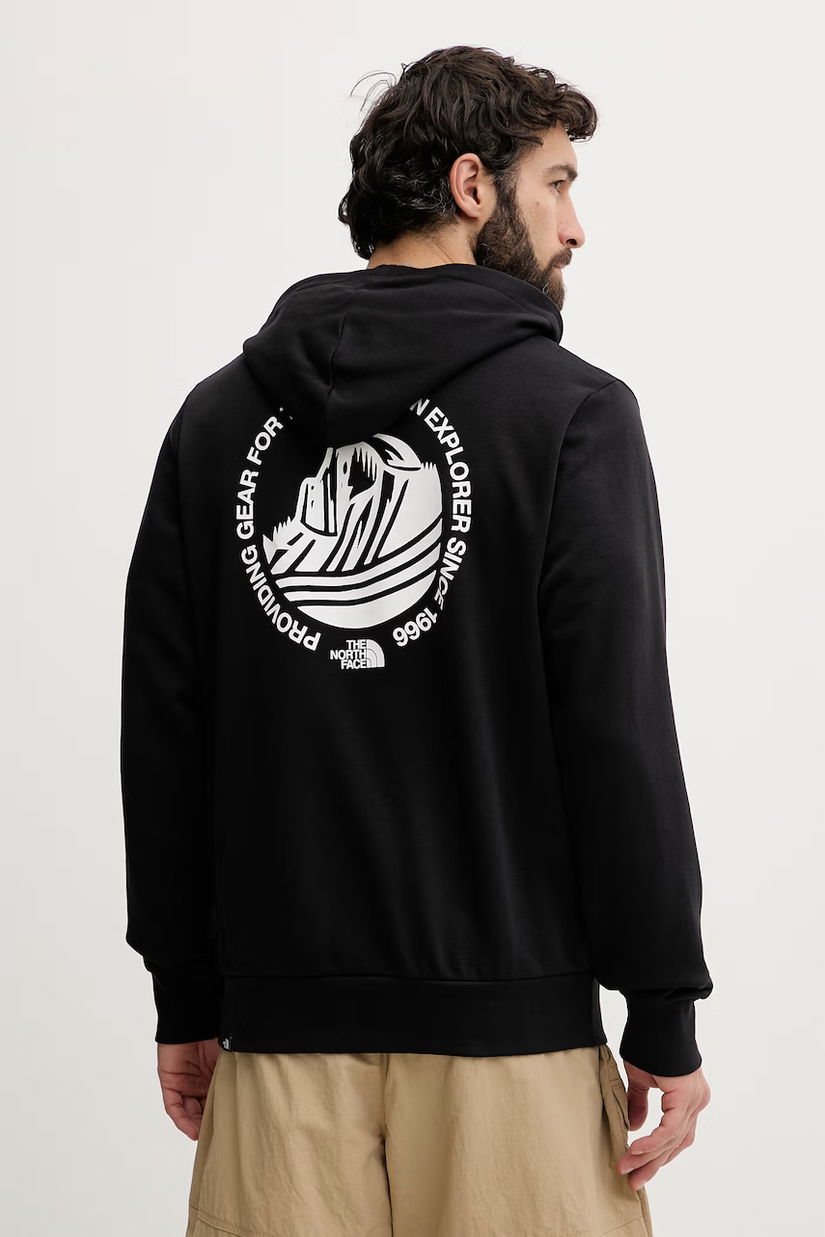 The North Face hanorac cu glugă pentru bărbați, din bumbac MONTE