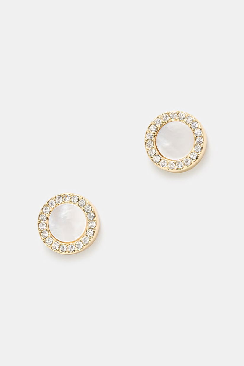 DKNY cercei pentru femei, din metal