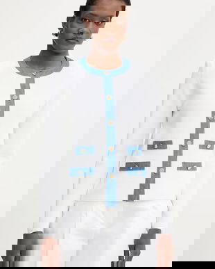 Luisa Spagnoli cardigan pentru femei, cu vâscoză Capotreno